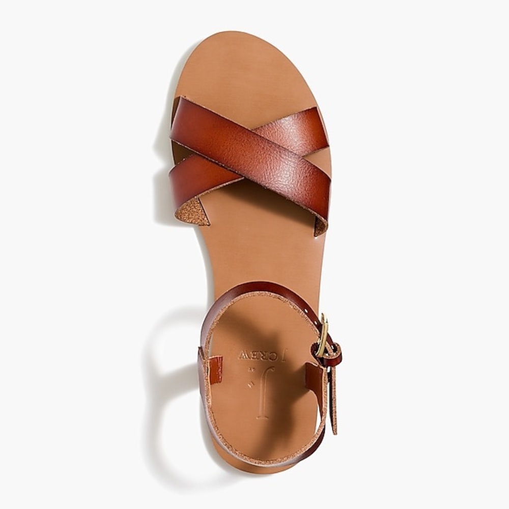 J. Crew Criss Cross Sandals. Size 10.